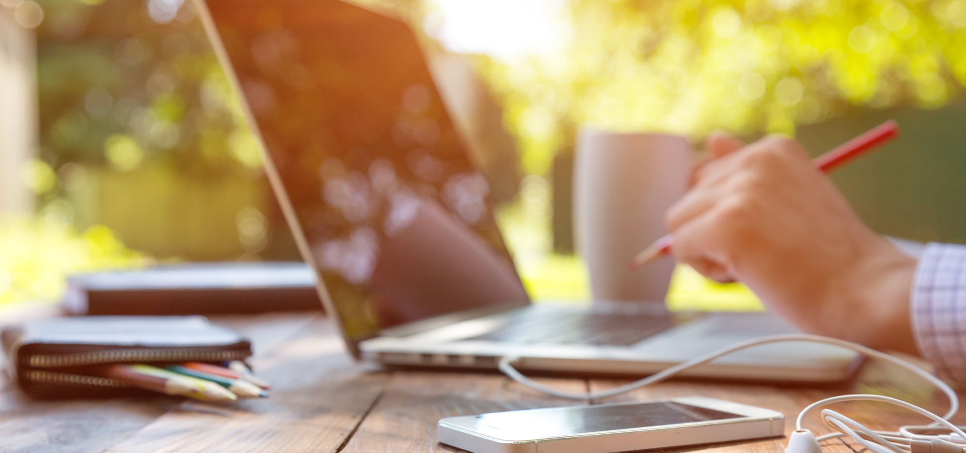 Freelancer Working On Laptop